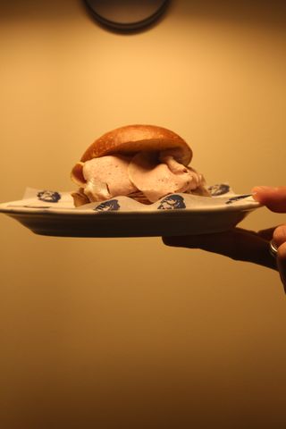 Bocadillo de mortadela 