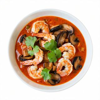 Gambas Y Champiñones Vindaloo