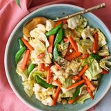 Fried special mixed vegetables