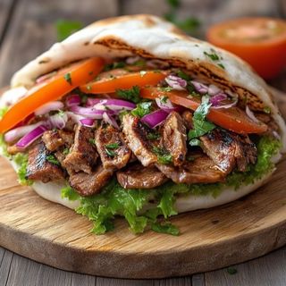 Kebab + Refresco + Patatas