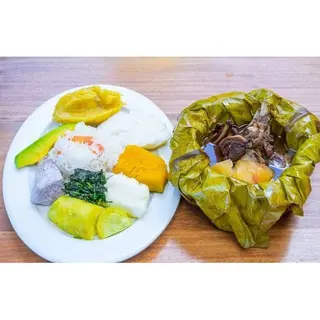 Goat Meat Luwombo