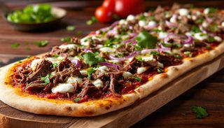 Pizza Barbacoa - Medio Metro