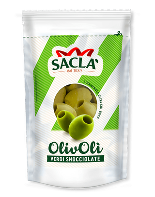 Olive verdi Saclà denocciolate 185 g