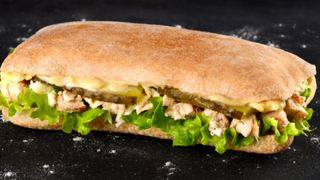 Kanapka z Kurczakiem na Ostro