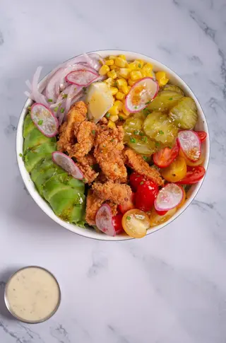 The burg salad bowl