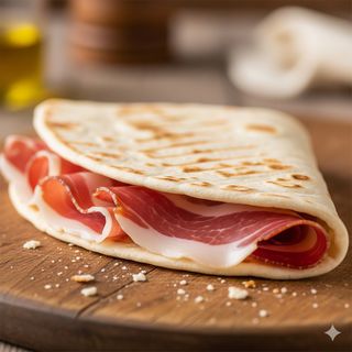 Piadina con speck