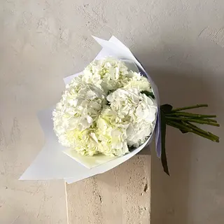 Ramo de hortensias blancas especial día de la madre - 3 tallos