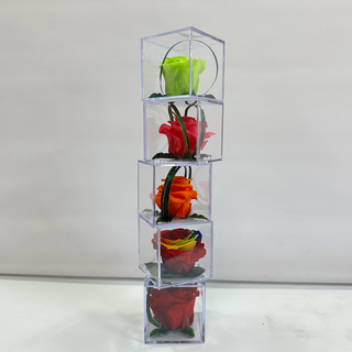 ROSA ETERNA METACRILATO