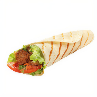 Dürüm Mixto Falafel Y Kebab Vegano
