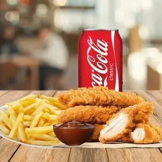 Tiras De Pollo Crujiente (5 Uds.)