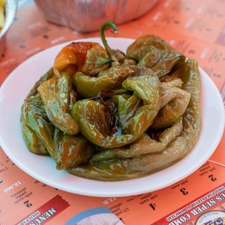 Ración De Pimientos Italianos Fritos