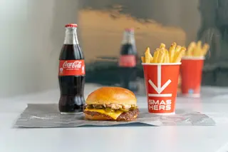 Menu jalapeño bacon jam smash