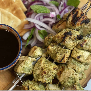 Haryali tika boti piatto