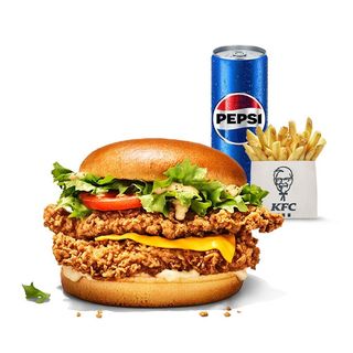 Menu Double Colonel's Burger