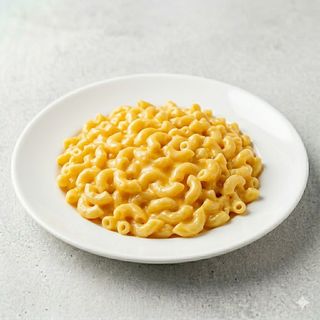 Ración De Macarrones Con Queso