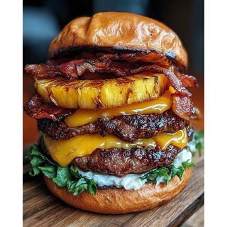 Classic Hawaiian Burger