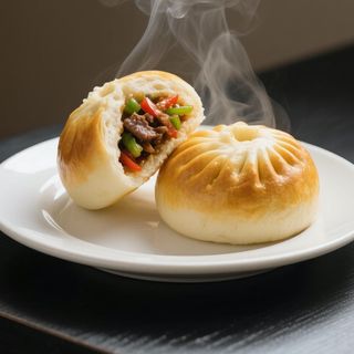 Nomada Bao XL Dorado Bao de Ternera y Huerto