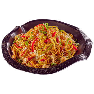 ЯЙЧНИ НУДЛИ СЪС ЗЕЛЕНЧУЦИ