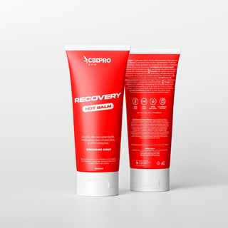 Recovery Hot Balm, Muscle Relief Hot Effect 1000mg CBD, 50 ml