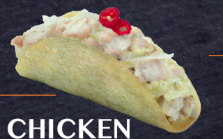 Tacos Chicken Garlic 3p