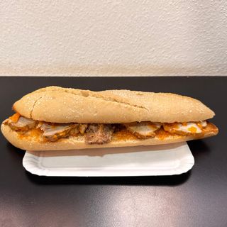 Bocadillo Malagueña De Lomo En Manteca