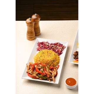 Rice & Chicken Stir-Fry