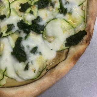 Pizza verdure bianca