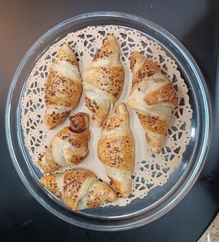 Mini Croissant relleno de Chocolate