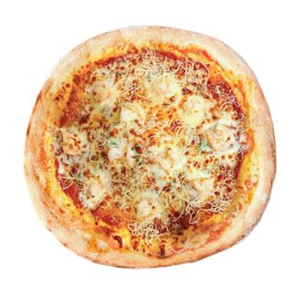 Seafood pizza