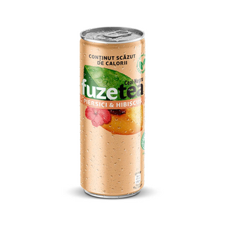 Fuzetea Piersici si Hibiscus - 330ml