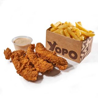 3 Tenders Con Patatas