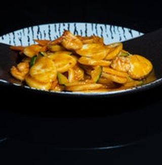 136 Gnocchi di riso tom yam Thai