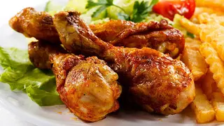 Pan Fry Chicken And Chips