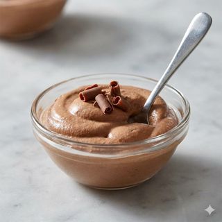 Mousse al ciocolato al latte