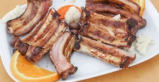 Costelinha na brasa - dose