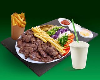 Meniu farfurie mica vita