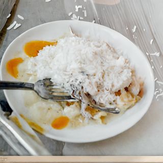 Паста с курицей и грибами