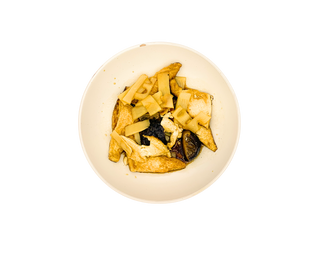 151. Tofu, funghi e bambù