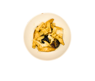 151. Tofu, funghi e bambù