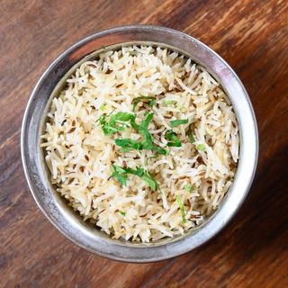 Arroz al Zeera Vegano.