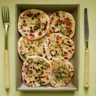 Pair of Garlic Naan