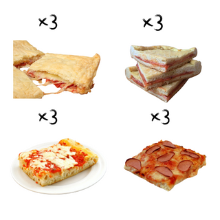 Menù B - 12 pizze