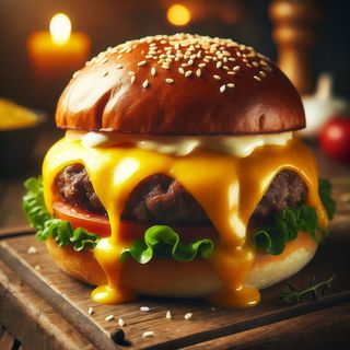 Burger La Cheese Insanity