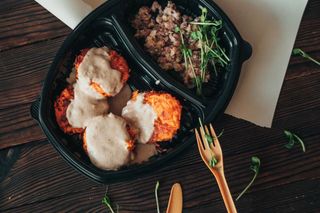 Морквяні медальйони з курячою печінкою (300г)