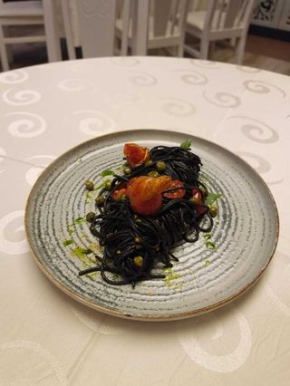 Spaghetti nero di seppia