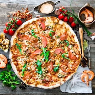 Pizza con frutti di mare Ø 32cm