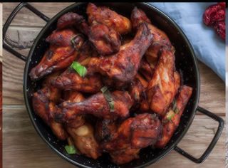 Tapa de alitas de pollo horneadas (6 uds.)