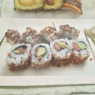 308 - salmao, manga, 8 pecas