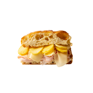 Porchetta, patata al rosmarino e fontina