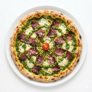 Pizza pesto